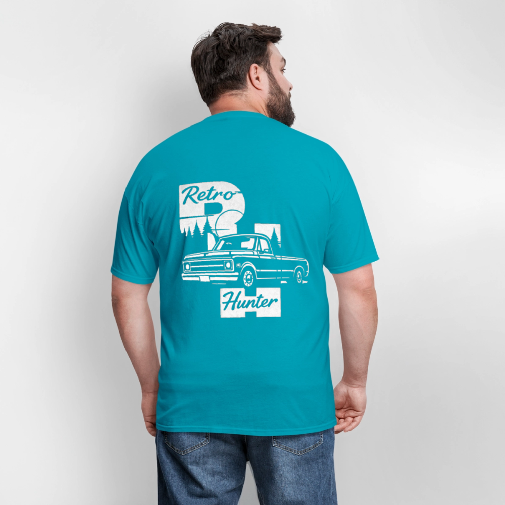 RetroHunter - Original T-Shirt (Unisex) - turquoise
