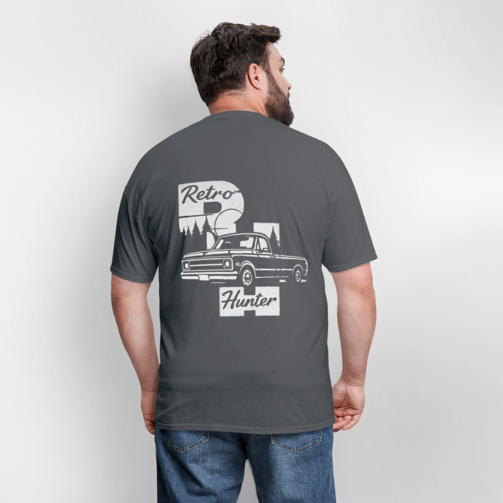 RetroHunter - Original T-Shirt (Unisex) - charcoal