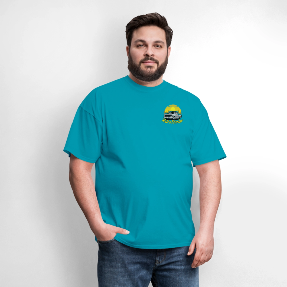 RetroHunter - Original T-Shirt (Unisex) - turquoise