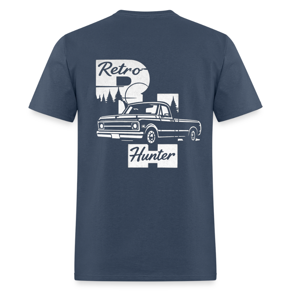 RetroHunter - Original T-Shirt (Unisex) -  blue dusk