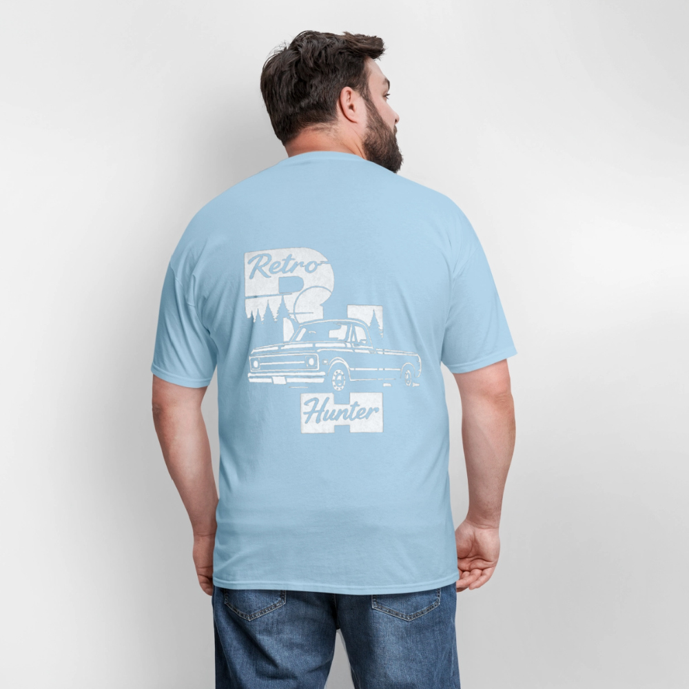 RetroHunter - Original T-Shirt (Unisex) - powder blue