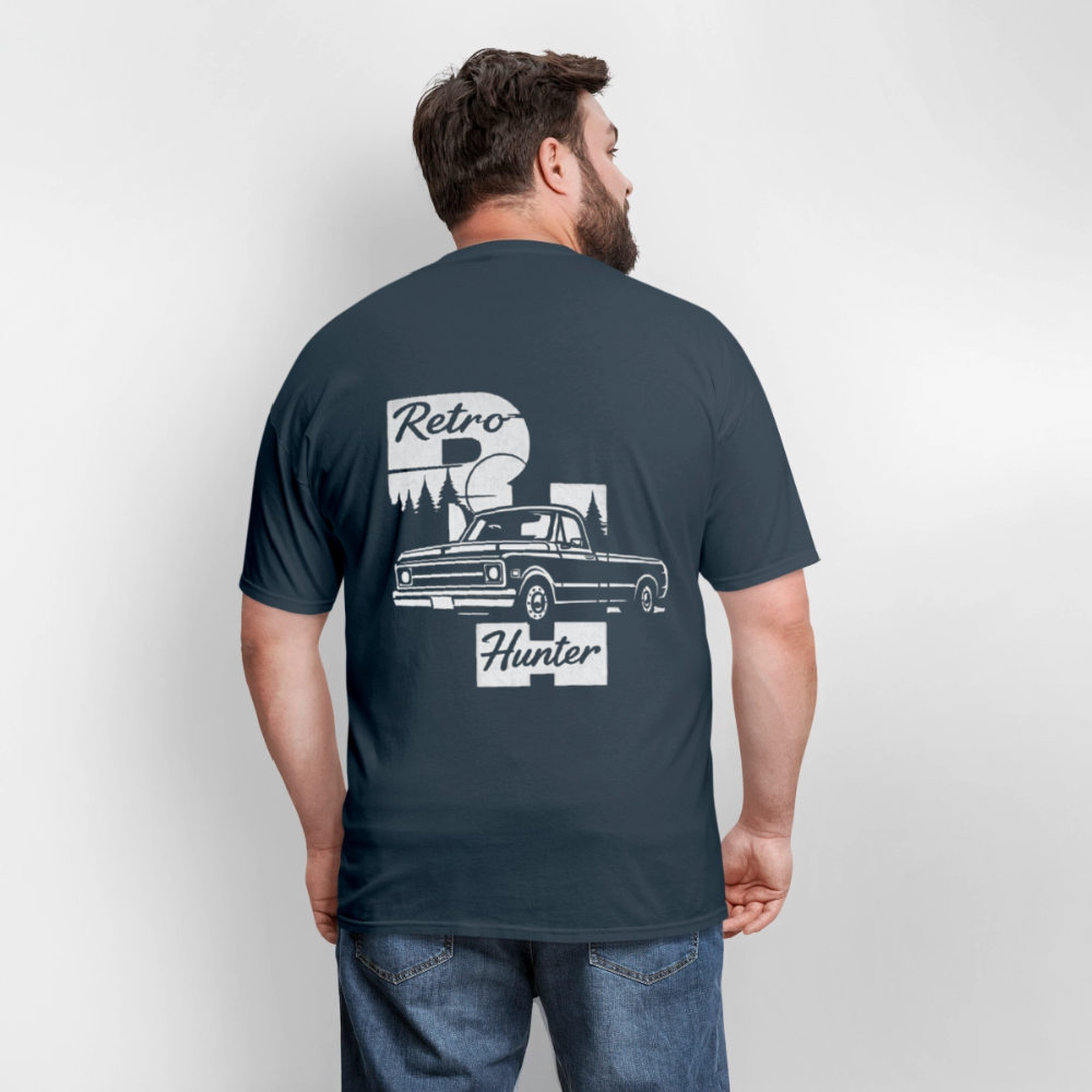 RetroHunter - Original T-Shirt (Unisex) -  blue dusk