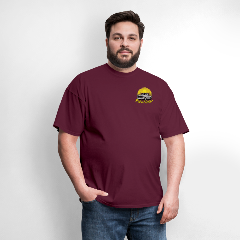RetroHunter - Original T-Shirt (Unisex) - burgundy