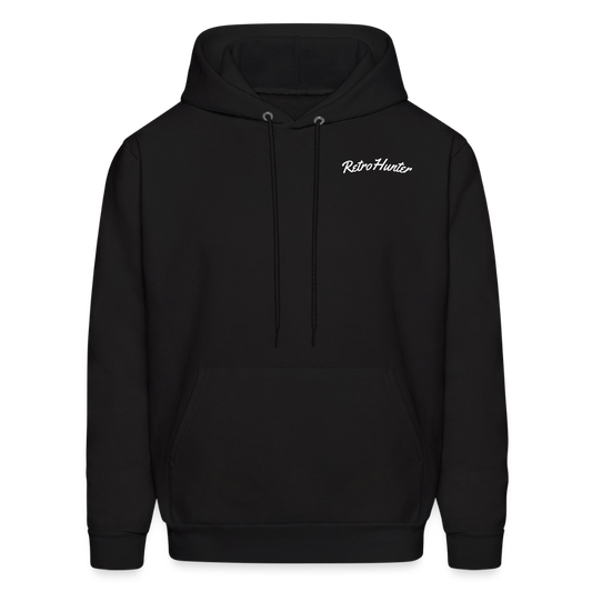 RetroHunter - Chocolate Lab Hoodie (Unisex) - black