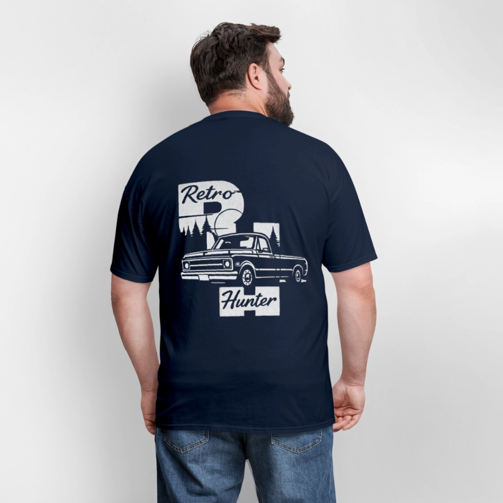 RetroHunter - Original T-Shirt (Unisex) - navy