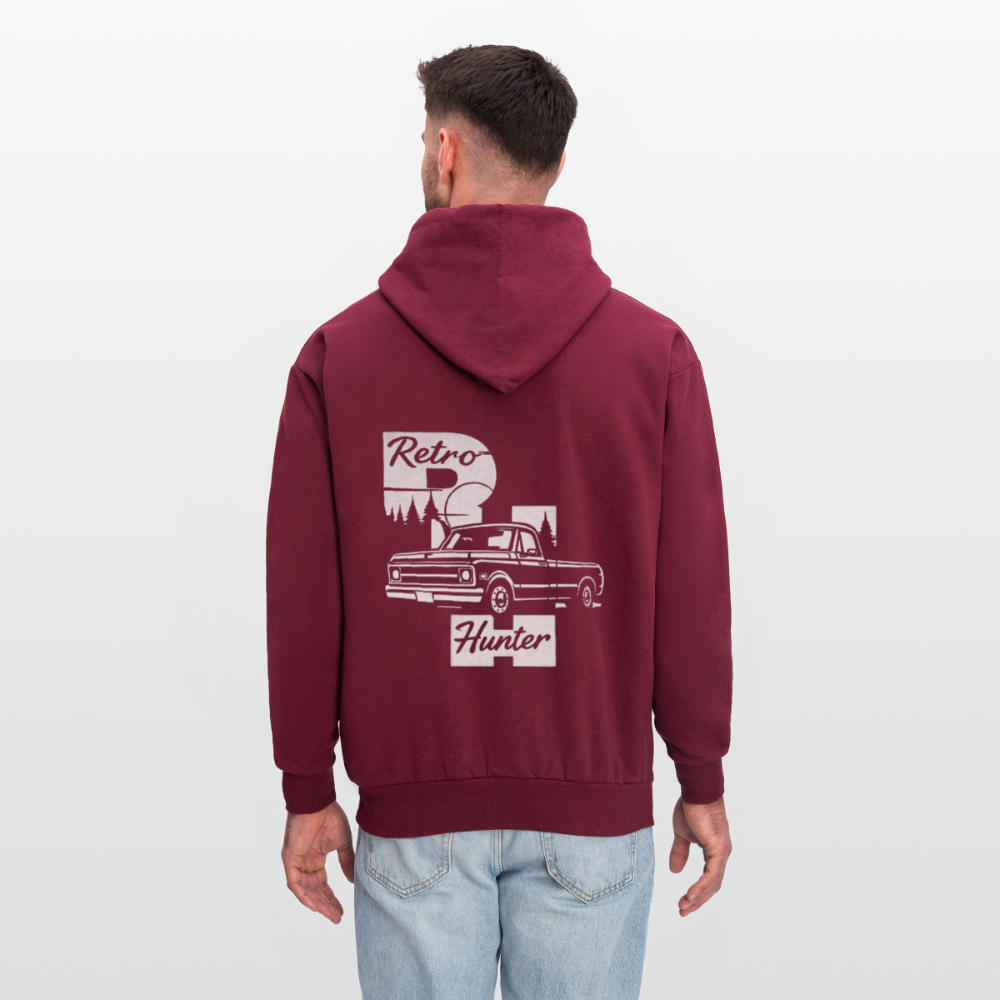 RetroHunter - Original Hoodie (Unisex) - burgundy