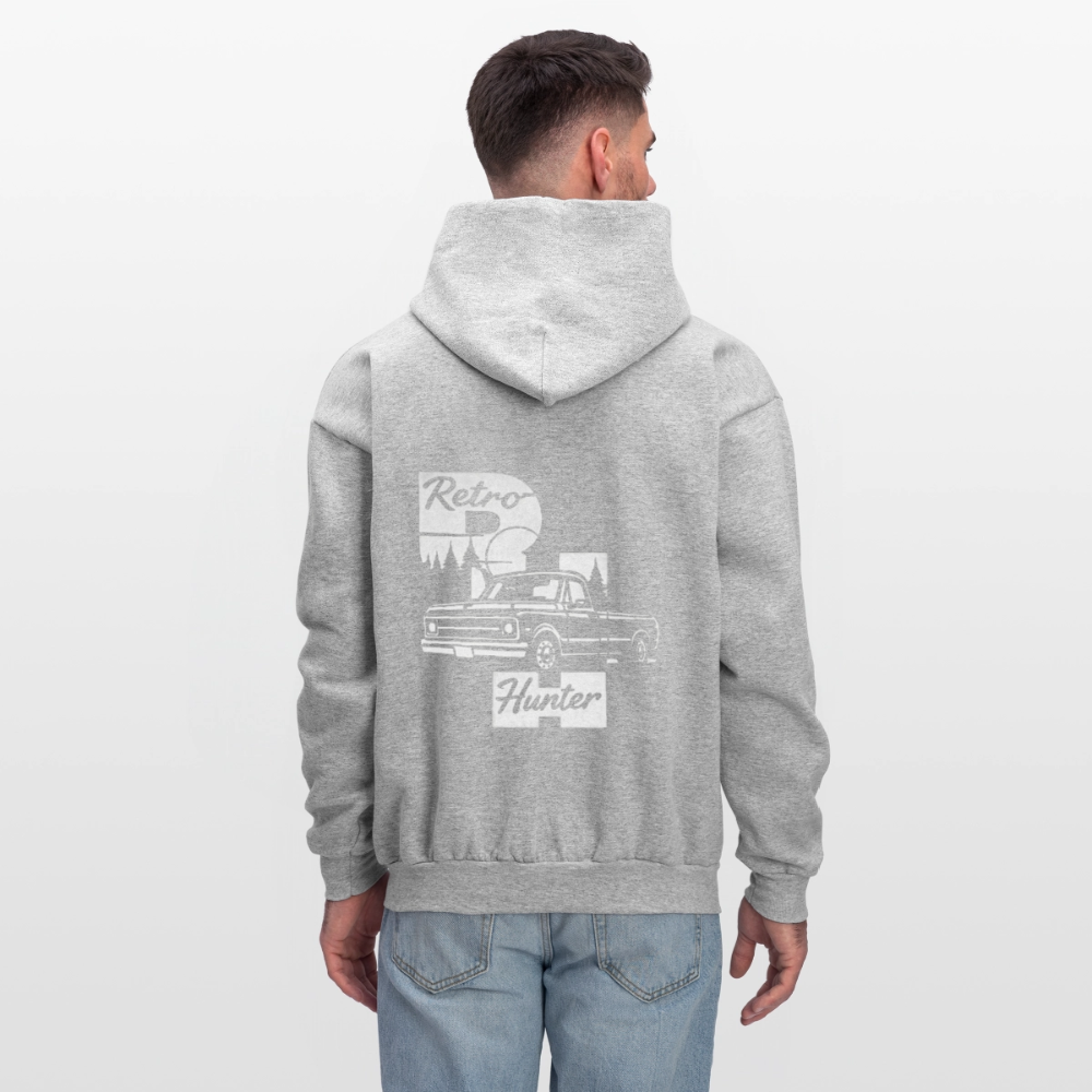 RetroHunter - Original Hoodie (Unisex) - heather gray