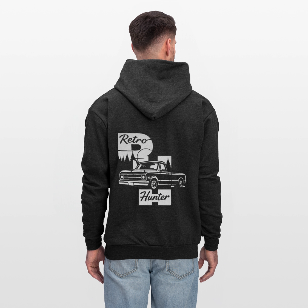 RetroHunter - Original Hoodie (Unisex) - charcoal grey
