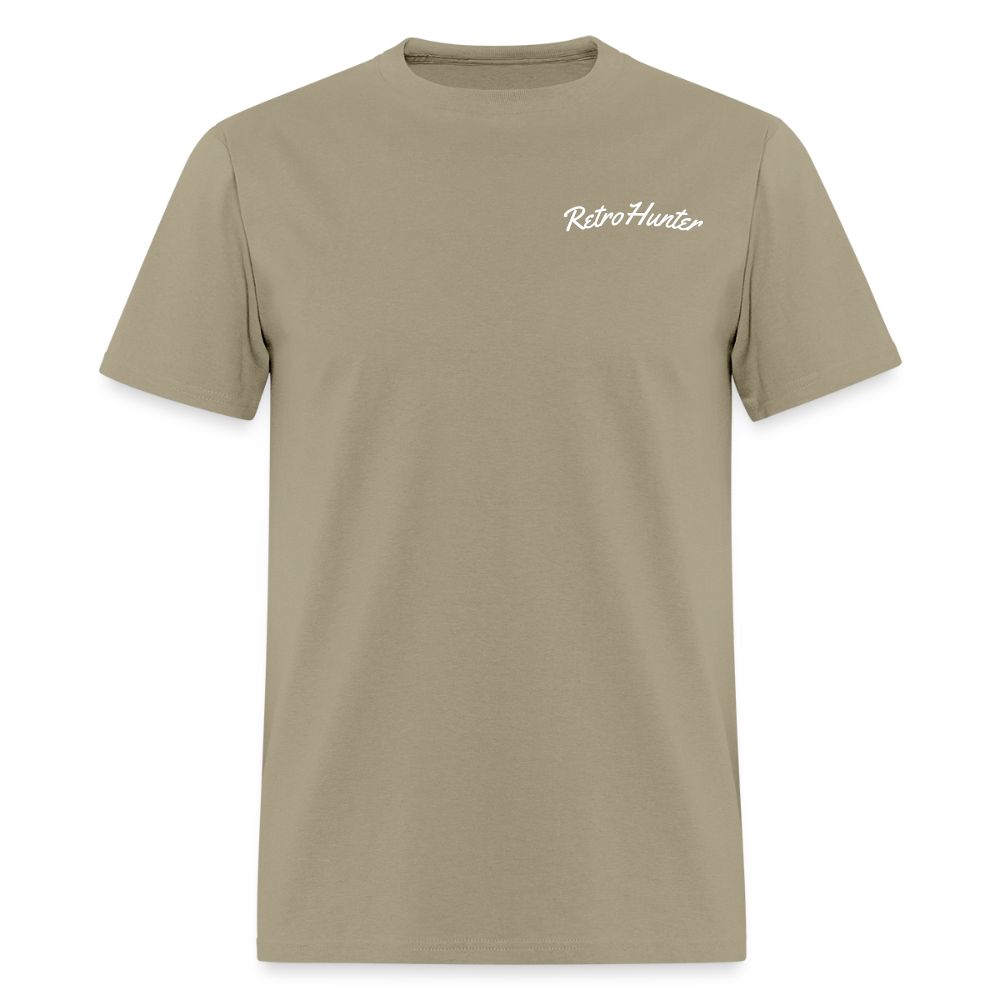 RetroHunter - Chocolate Lab T-Shirt (Unisex) - khaki