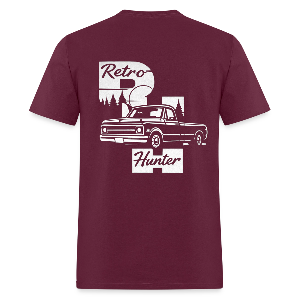 RetroHunter - Original T-Shirt (Unisex) - burgundy