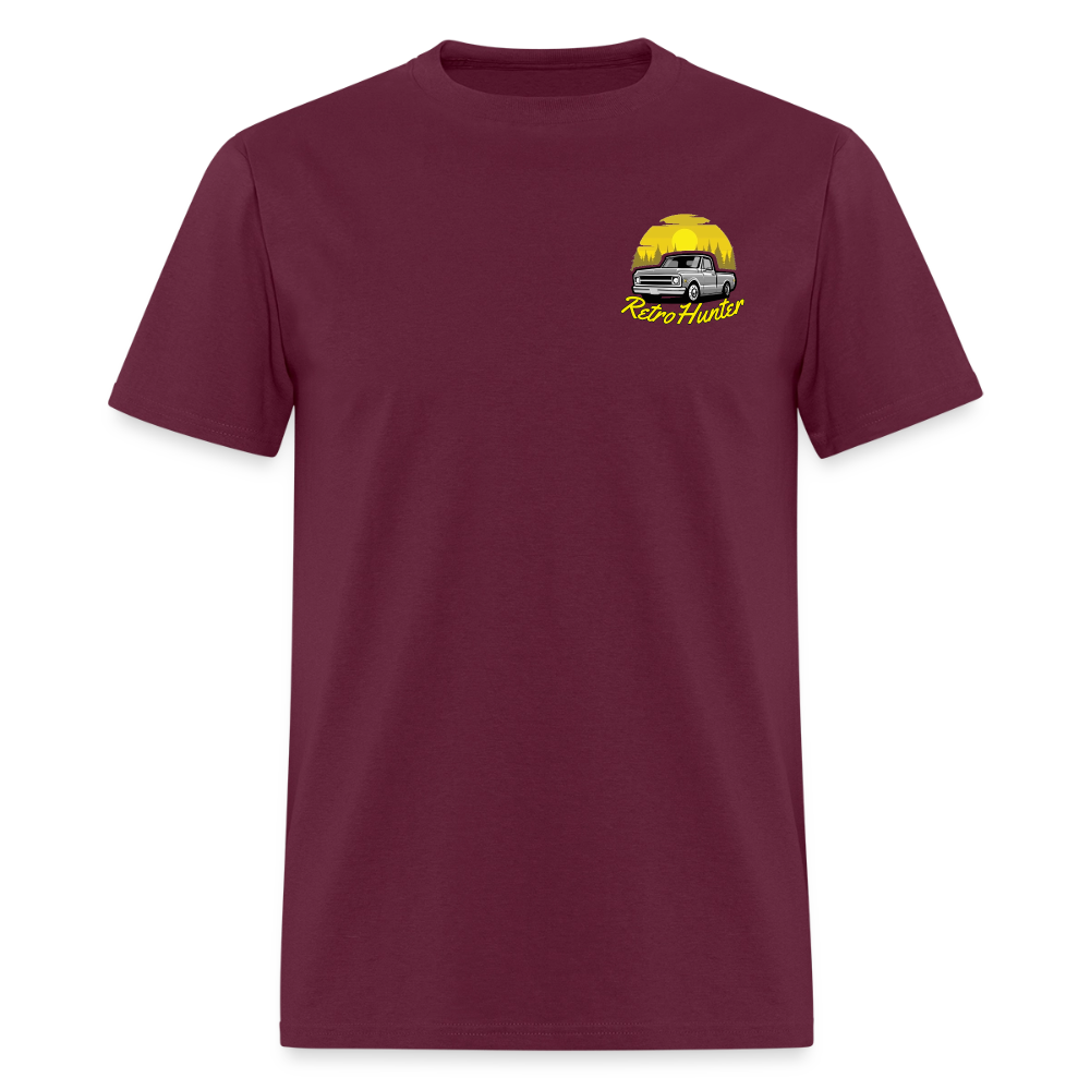 RetroHunter - Original T-Shirt (Unisex) - burgundy
