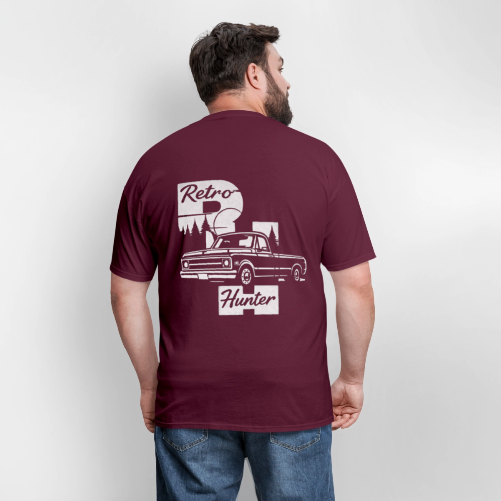 RetroHunter - Original T-Shirt (Unisex) - burgundy